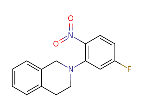 Isoquinoline, 2-(5-fluoro-2-nitrophenyl)-1,2,3,4-tetrahydro-