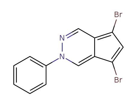 5,7-dibromo-2-phenyl-2H-cyclopenta<d>pyridazine