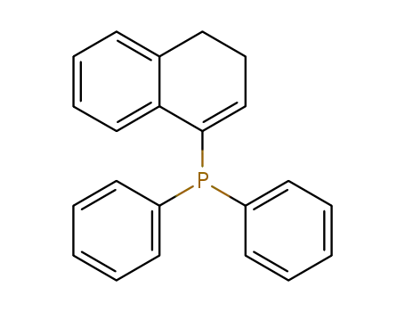 Molecular Structure of 76062-40-3 ((3,4-Dihydro-naphthalen-1-yl)-diphenyl-phosphane)