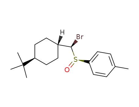1-[(R)-(R)-Bromo-(4-tert-butyl-cyclohexyl)-methanesulfinyl]-4-methyl-benzene