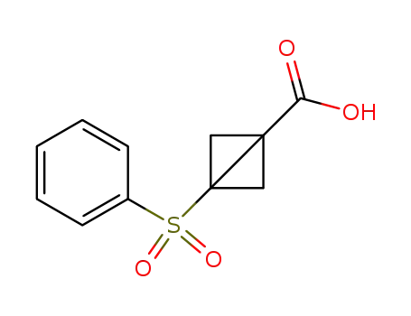 3-Benzenesulfonyl-bicyclo[1.1.0]butane-1-carboxylic acid