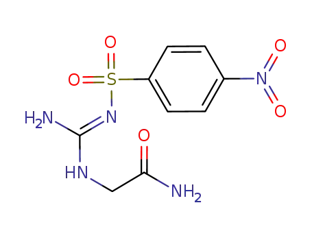 2-[2-(4-nirtobenzenesulfonyl)guanidino]acetamide