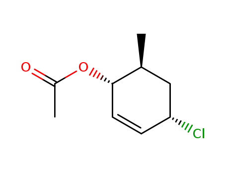 1β-acetoxy-4β-chloro-6α-methyl-2-cyclohexene