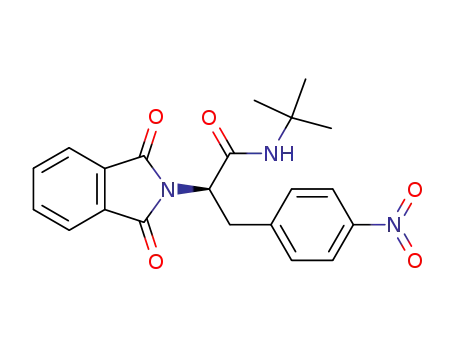 (R)-N-tert-Butyl-2-(1,3-dioxo-1,3-dihydro-isoindol-2-yl)-3-(4-nitro-phenyl)-propionamide