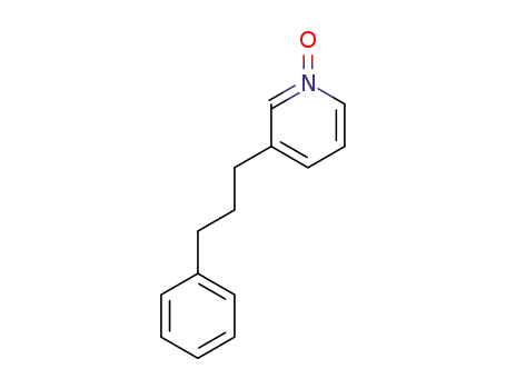 Molecular Structure of 34122-28-6 (4-(3-PHENYLPROPYL)PYRIDINE N-OXIDE)