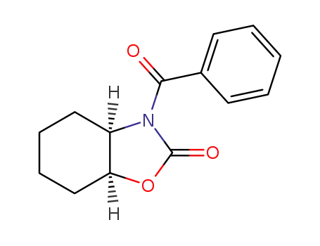 Molecular Structure of 129217-11-4 (3-benzoylhexahydrobenzoxazol-2(3H)-one)