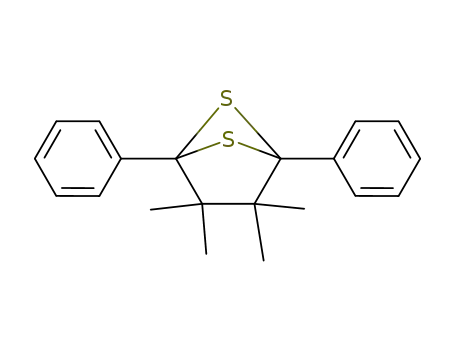 2,2,3,3-tetramethyl-1,4-diphenyl-5,6-dithiabicyclo<2.1.1>hexane