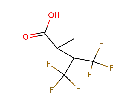 Cyclopropanecarboxylic acid, 2,2-bis(trifluoromethyl)-