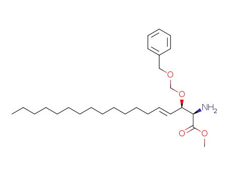 Methyl (2R,3R,4E)-2-amino-3-benzyloxymethoxy-4-octadecenoate