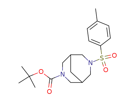 3,7-Diazabicyclo[3.3.1]nonane-3-carboxylic acid,
7-[(4-methylphenyl)sulfonyl]-, 1,1-dimethylethyl ester