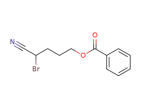 Pentanenitrile, 5-(benzoyloxy)-2-bromo-