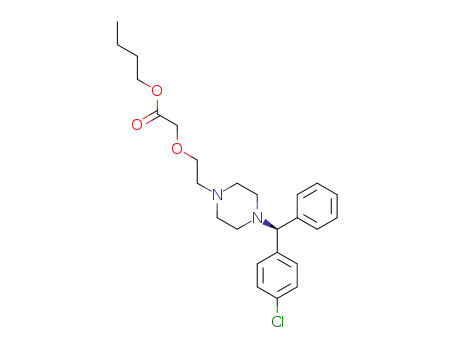 (2-{4-[(S)-(4-Chloro-phenyl)-phenyl-methyl]-piperazin-1-yl}-ethoxy)-acetic acid butyl ester