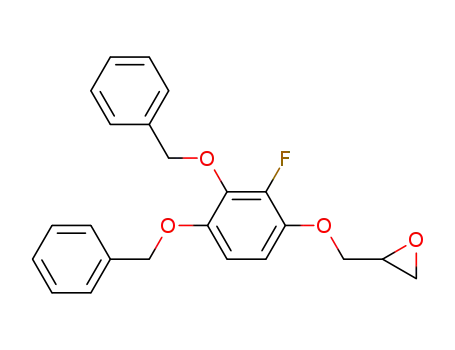 3-<3,4-bis(benzyloxy)-2-fluorophenoxy>-1,2-epoxypropane
