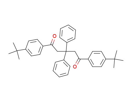 Molecular Structure of 144392-16-5 (1,5-Pentanedione, 1,5-bis[4-(1,1-dimethylethyl)phenyl]-3,3-diphenyl-)