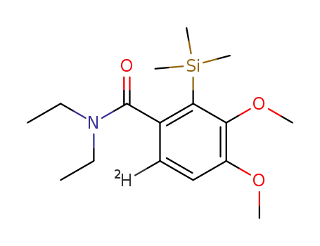 N,N-diethyl-6-deuterio-3,4-dimethoxy-2-(trimethylsilyl)benzamide