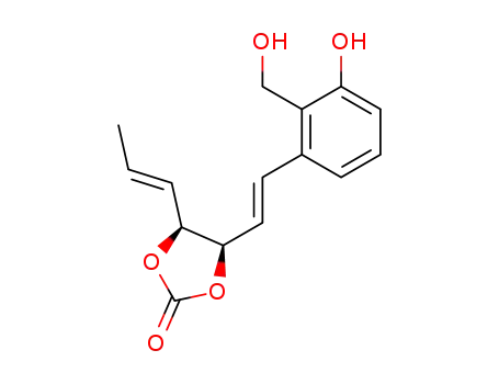 (3'R,4'S,1'E,5'E)-3-(3',4'-carbonyldioxy-1',5'-heptadienyl)-2-hydroxymethylphenol