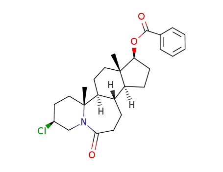 3β-chloro-17β-hydroxy-5-aza-B-homoandrostan-6-one benzoate