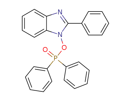 diphenylphosphinic acid 2-phenylbenzimidazol-1-yl ester