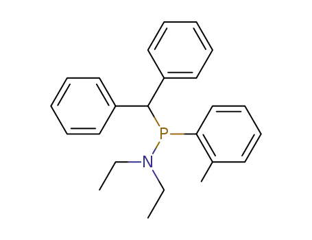 diethylamino(diphenylmethyl)-2-methylphenylphosphine