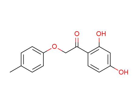 Molecular Structure of 137987-84-9 (1-(2,4-dihydroxyphenyl)-2-(4-methylphenoxy)ethanone)