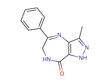 Pyrazolo[4,3-e][1,4]diazepin-8(1H)-one, 6,7-dihydro-3-methyl-5-phenyl-