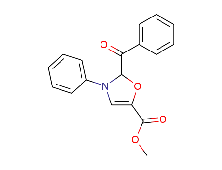 2-benzoyl-3-phenyl-5-methoxycarbonyl-4-oxazoline