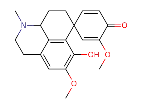 (7R,9aS)-1,2,3,8,9,9a-Hexahydro-6-hydroxy-3',5-dimethoxy-1-methylspiro[7H-benzo[de]quinoline-7,1'-[2,5]cyclohexadien]-4'-one
