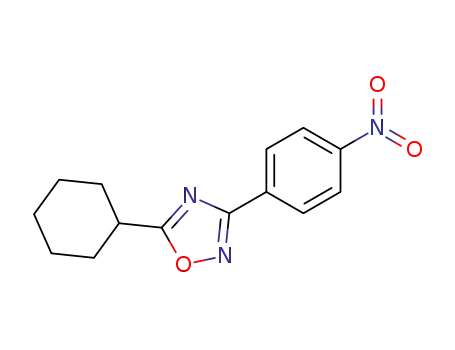5-Cyclohexyl-3-(4-nitrophenyl)-1,2,4-oxadiazole