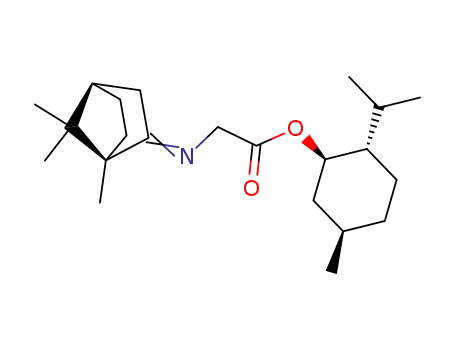 [(1R,4R)-1,7,7-Trimethyl-bicyclo[2.2.1]hept-(2E)-ylideneamino]-acetic acid (1R,2S,5R)-2-isopropyl-5-methyl-cyclohexyl ester