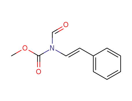 methyl(E)-N-formyl-N-(2-phenylethenyl)acetamide