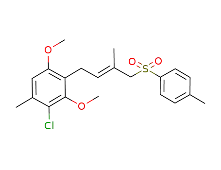 C<sub>21</sub>H<sub>25</sub>ClO<sub>4</sub>S