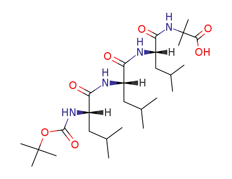 Boc-Leu<sub>3</sub>-Aib-OH