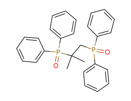Molecular Structure of 128885-43-8 (Phosphine oxide, (1,1-dimethyl-1,2-ethanediyl)bis[diphenyl-)