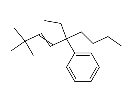 Benzene, (1-butyl-1-ethyl-4,4-dimethyl-2-pentenyl)-, (E)-
