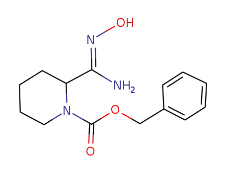benzyl 2-[(Z)-amino(hydroxyimino)methyl]piperidine-1-carboxylate