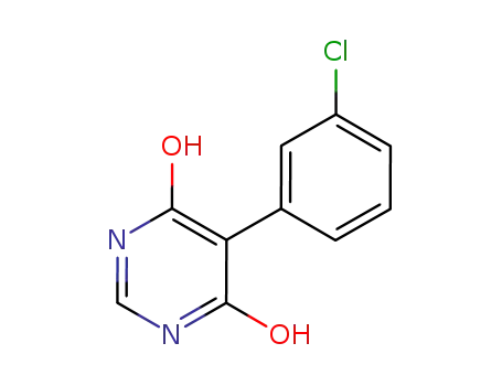 4(3H)-Pyrimidinone, 5-(3-chlorophenyl)-6-hydroxy-