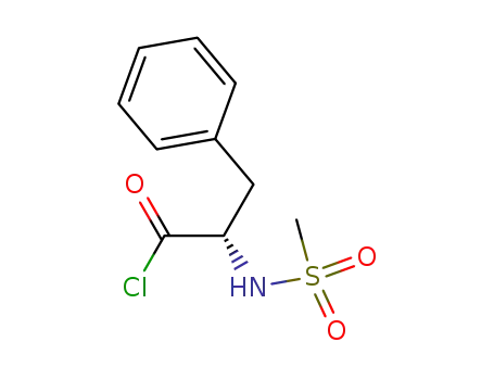 (+)-(s)-n-메틸설포닐페닐알라닐 클로라이드