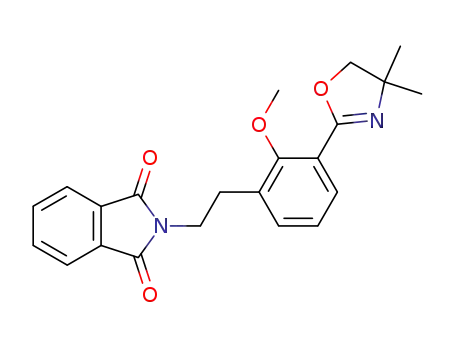 2-{2-[3-(4,4-Dimethyl-4,5-dihydro-oxazol-2-yl)-2-methoxy-phenyl]-ethyl}-isoindole-1,3-dione