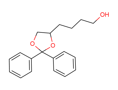 1,3-Dioxolane-4-butanol, 2,2-diphenyl-