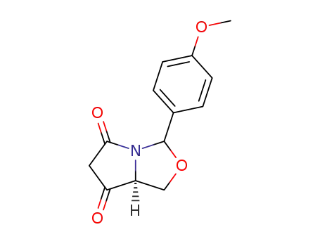 (S)-3-(4-Methoxy-phenyl)-dihydro-pyrrolo[1,2-c]oxazole-5,7-dione