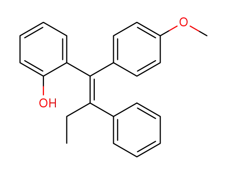 (E)-1-(2-hydroxyphenyl)-1-(4-methoxyphenyl)-2-phenyl-1-butene