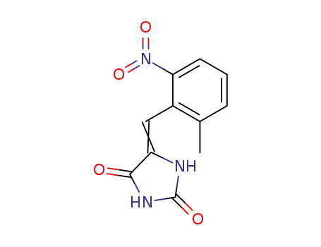 5-[(2-Methyl-6-nitrophenyl)methylene]-2,4-imidazolidinedione