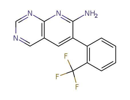 6-(2-Trifluoromethyl-phenyl)-pyrido[2,3-d]pyrimidin-7-ylamine