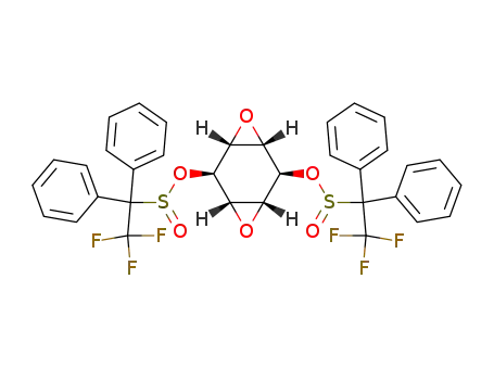 2,2,2-Trifluoro-1,1-diphenyl-ethanesulfinic acid (1S,2R,3R,5S,6R,7R)-6-(2,2,2-trifluoro-1,1-diphenyl-ethanesulfinyloxy)-4,8-dioxa-tricyclo[5.1.0.0<sup>3,5</sup>]oct-2-yl ester