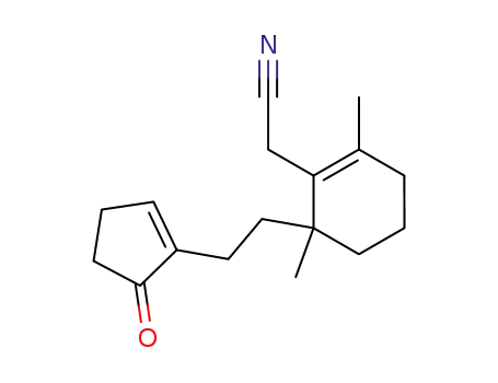 {2,6-Dimethyl-6-[2-(5-oxo-cyclopent-1-enyl)-ethyl]-cyclohex-1-enyl}-acetonitrile
