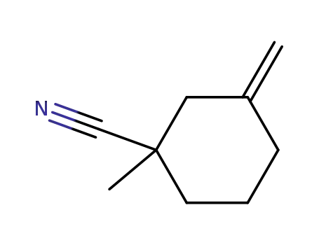 Molecular Structure of 113426-72-5 (Cyclohexanecarbonitrile, 1-methyl-3-methylene-)