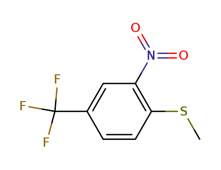 4-Methylthio-3-nitrobenzotrifluoride 71236-96-9