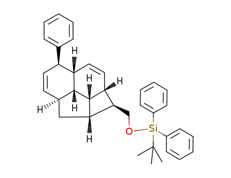 tert-Butyl-diphenyl-((1S,1aR,2aS,5R,5aR,7aS,7bS,7cS)-5-phenyl-1a,2,2a,5,5a,7a,7b,7c-octahydro-1H-cyclobuta[bc]acenaphthylen-1-ylmethoxy)-silane