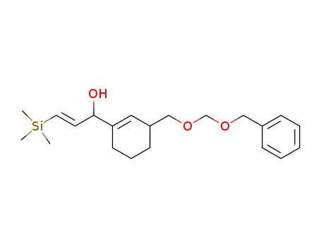 (E)-1-(3-Benzyloxymethoxymethyl-cyclohex-1-enyl)-3-trimethylsilanyl-prop-2-en-1-ol