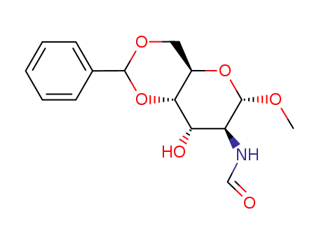 methyl 4,6-O-benzylidene-2-deoxy-2-formamido-α-D-altropyranoside